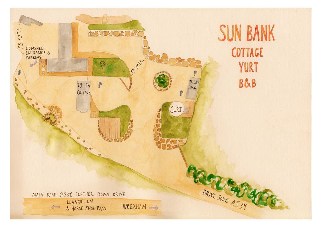 Sunbank Accommodation Llangollen Exterior foto